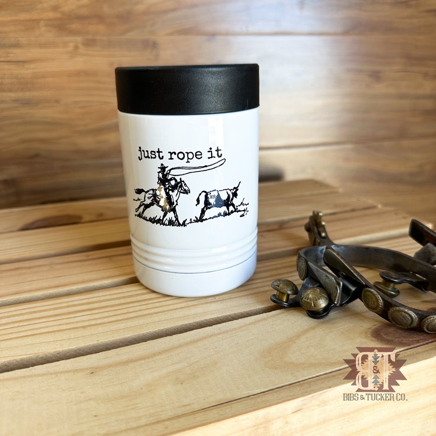 “Just Rope It” Koozie