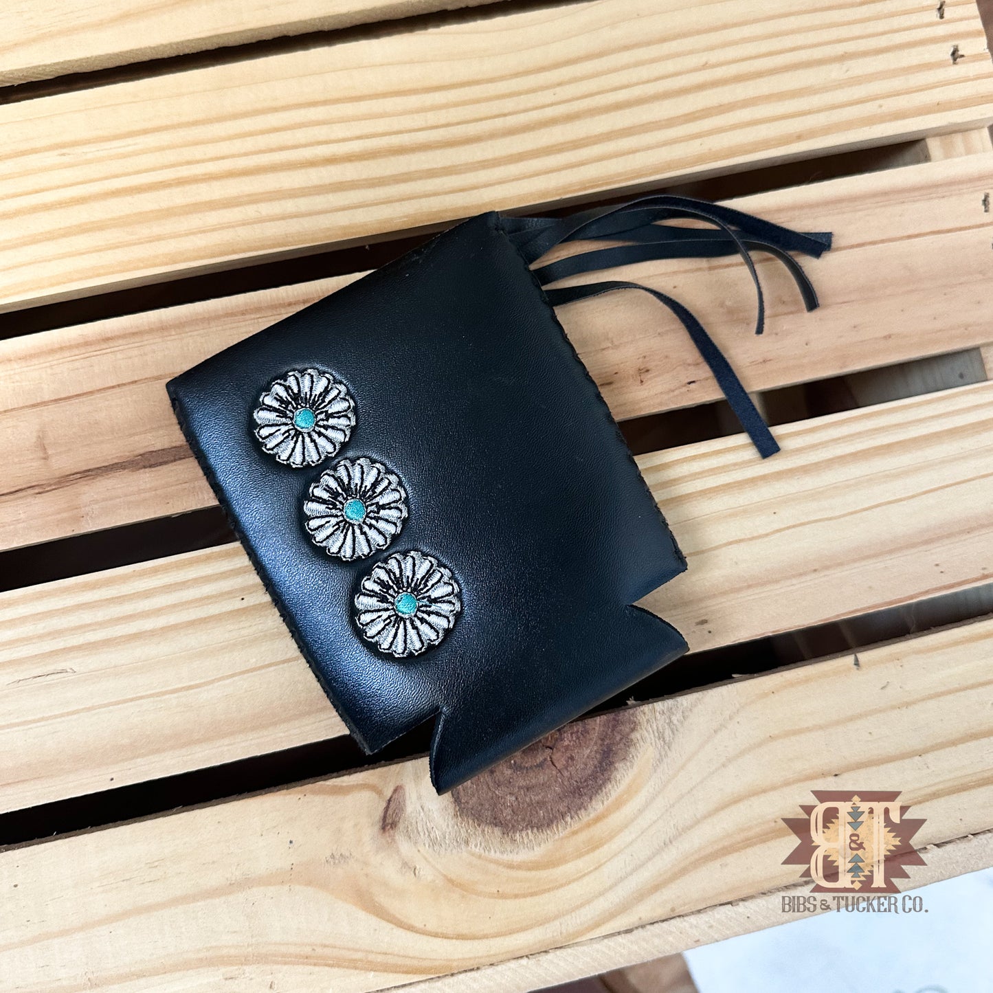 Faux Leather Koozie