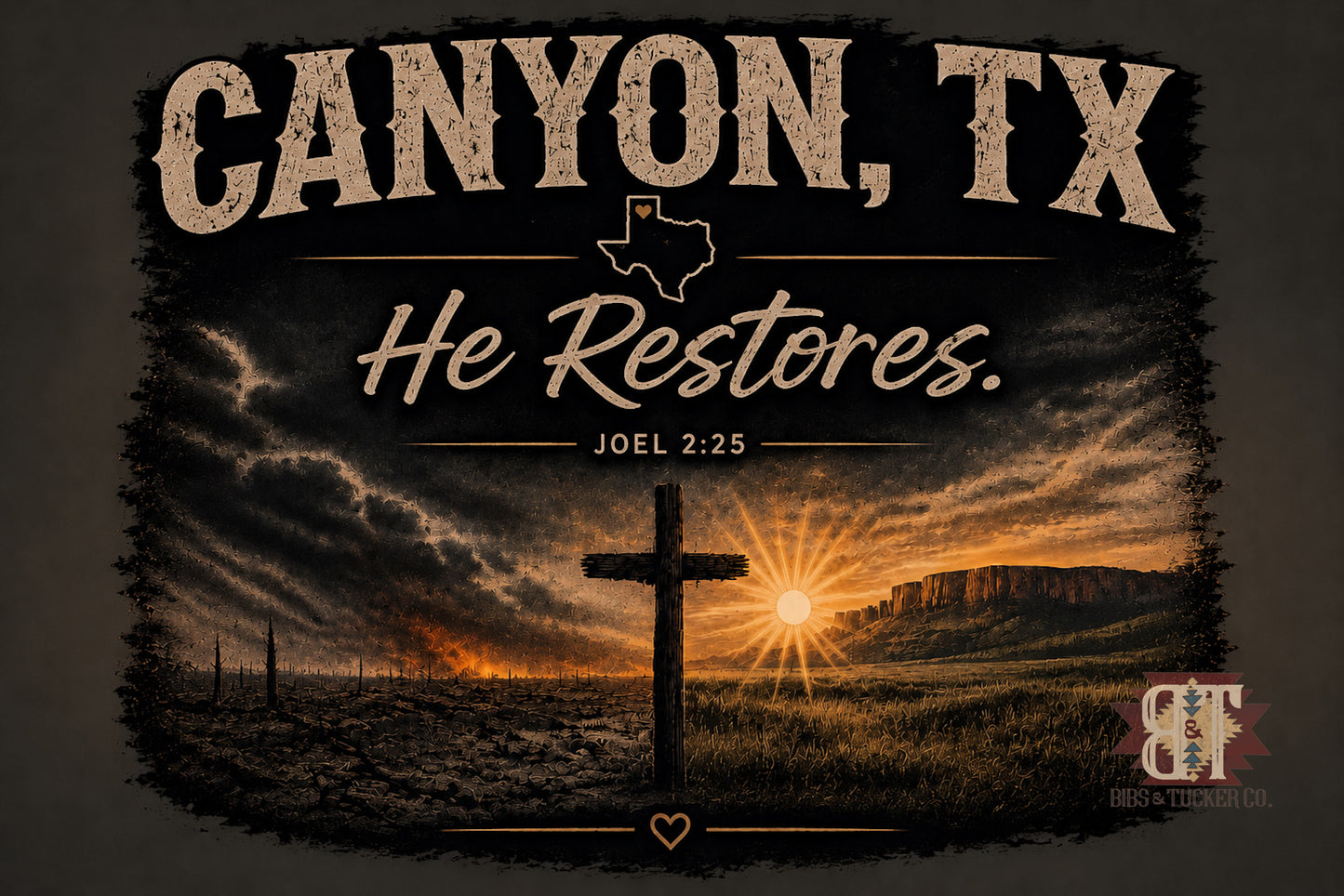 Canyon, TX Fundraiser Tee ADULT
