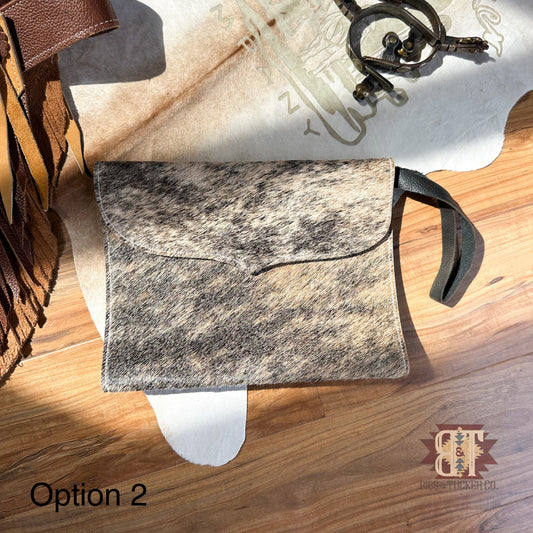 Cowhide Wipe Caddy