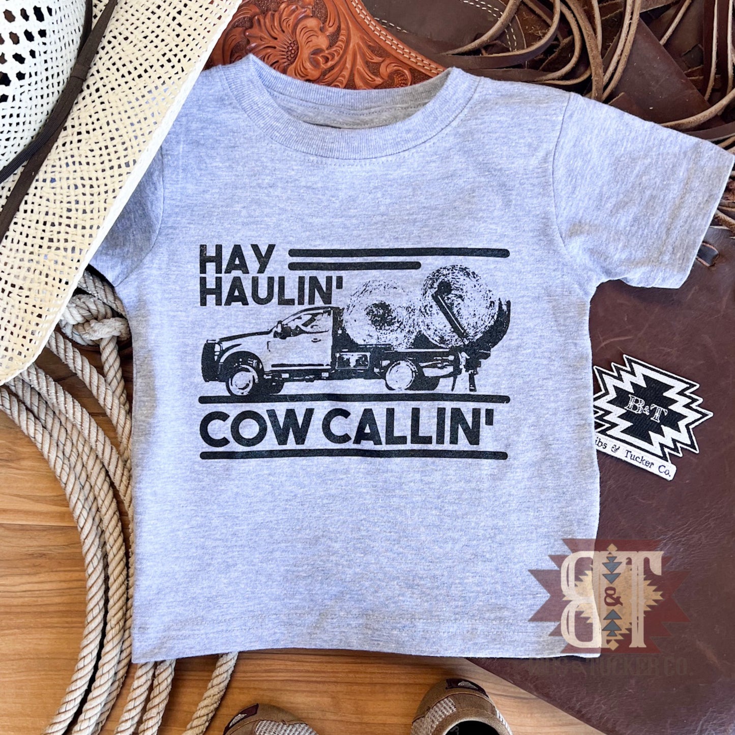 *Hay Haulin’ Cow Callin’