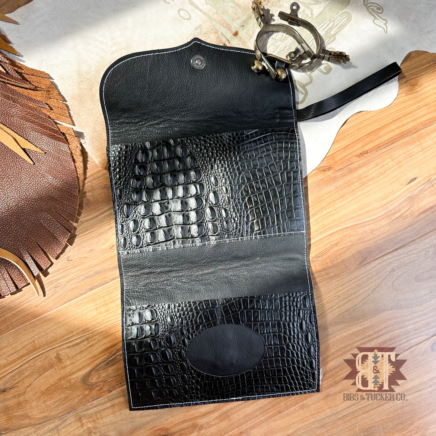 Cowhide Wipe Caddy