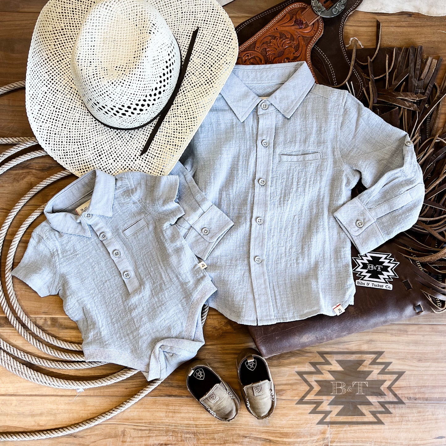 The Bogie Button Down