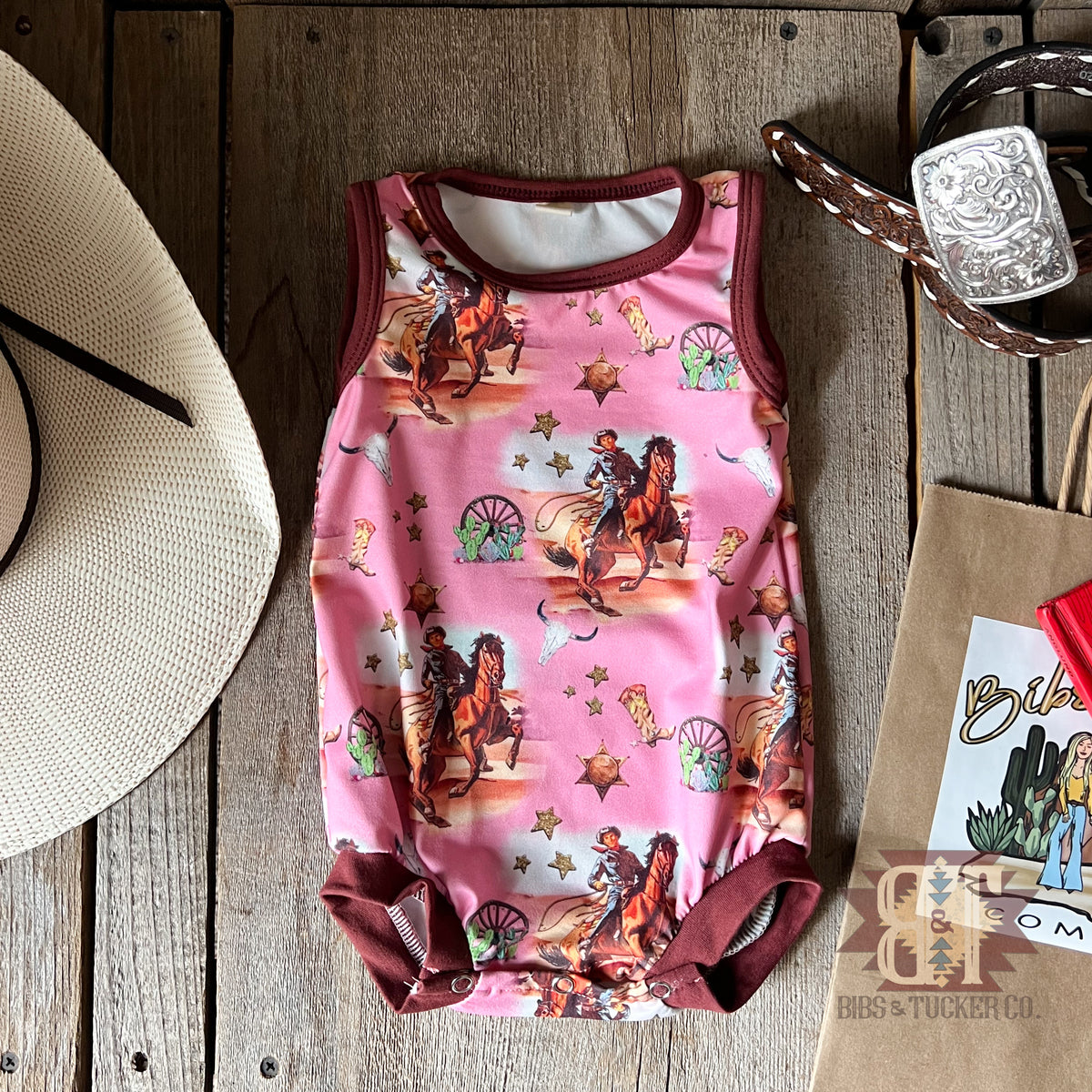 The Payton Tank Onesie BIBS & TUCKER CO. LLC