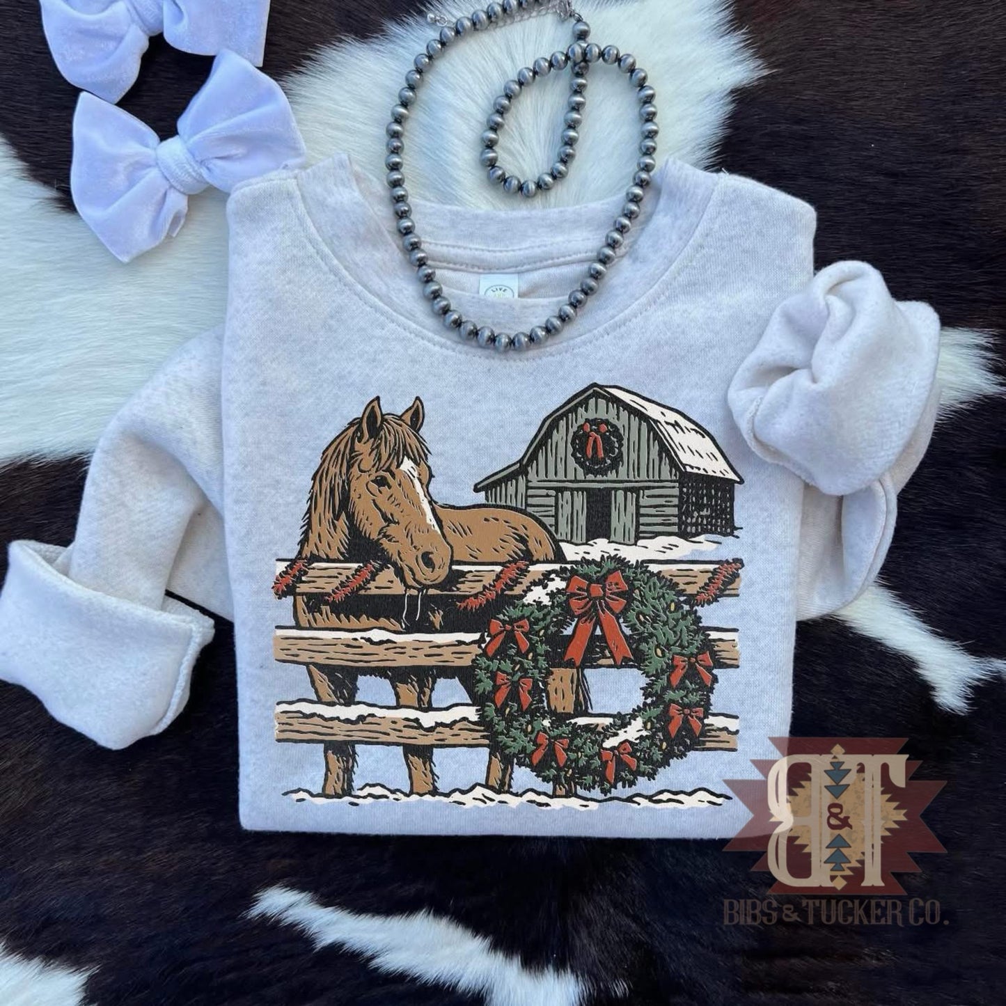 *Christmas Pony Sweater