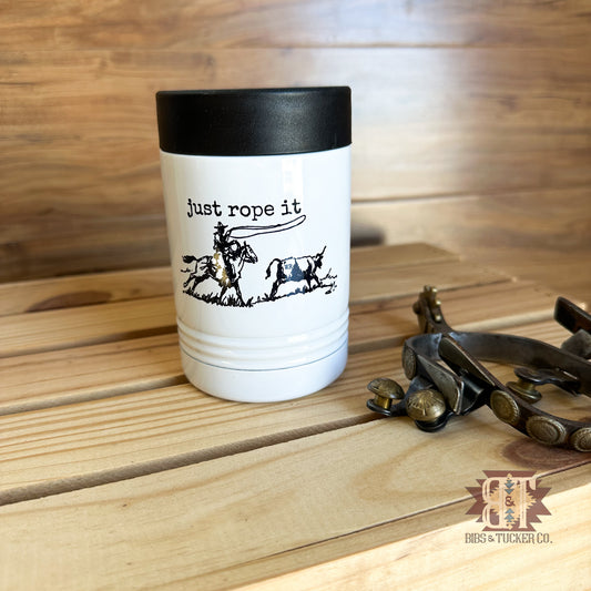 “Just Rope It” Koozie