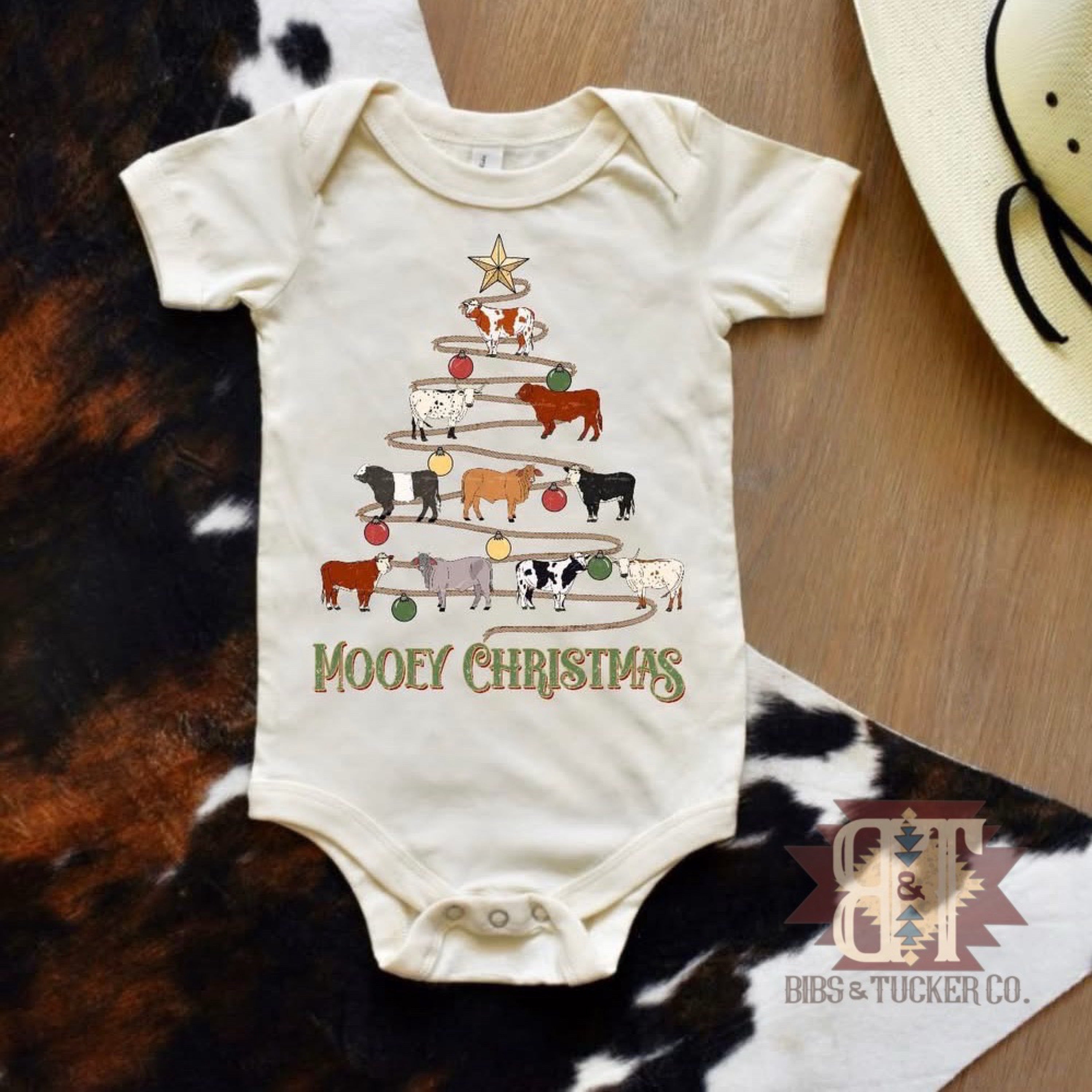 *Mooey Christmas Onesie