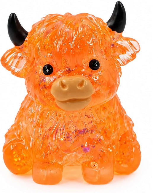 Highland Cow Mini Squishy