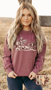 Cowboy Cutter Pullover Sweater