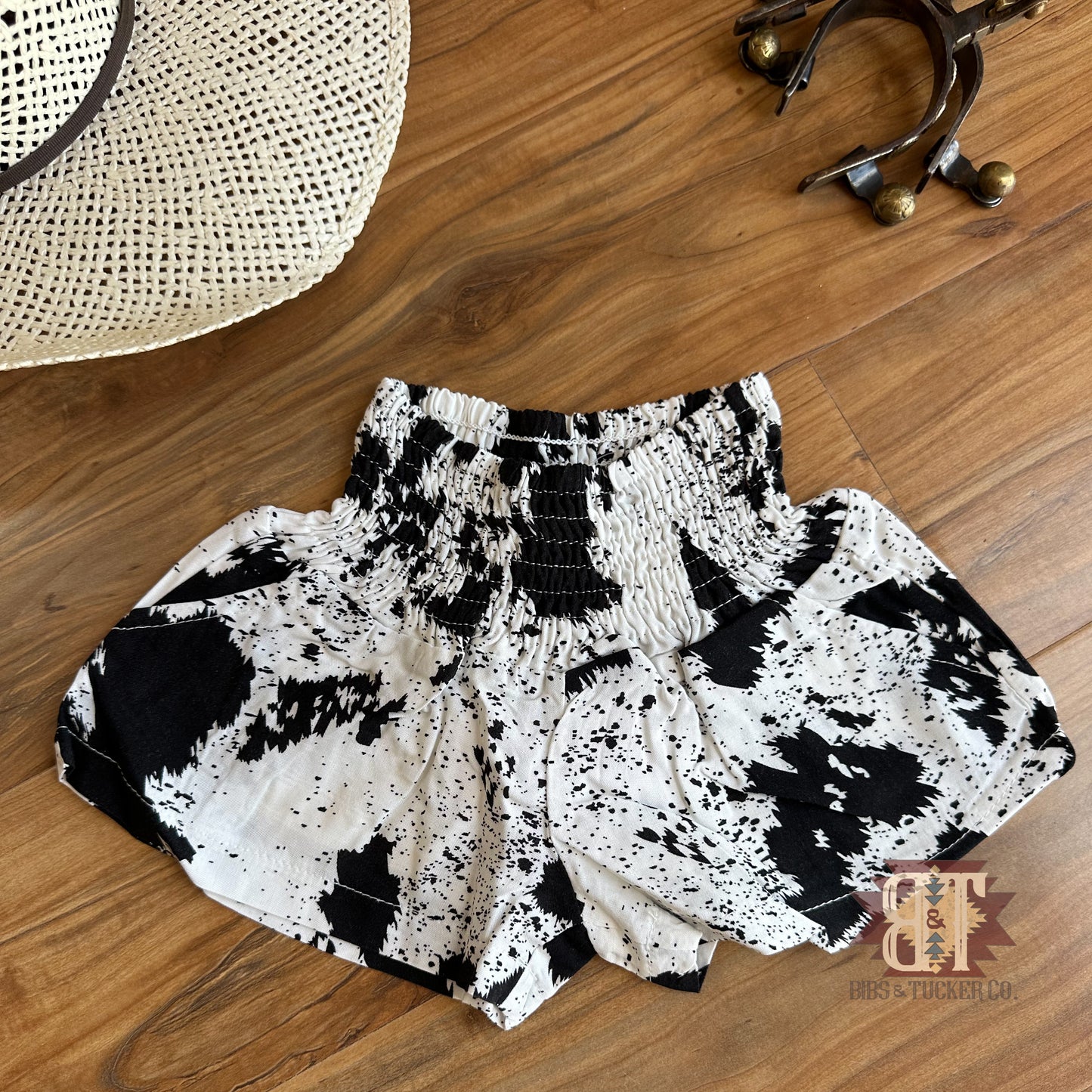 Cowprint Shorts