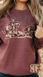 Cowboy Cutter Pullover Sweater