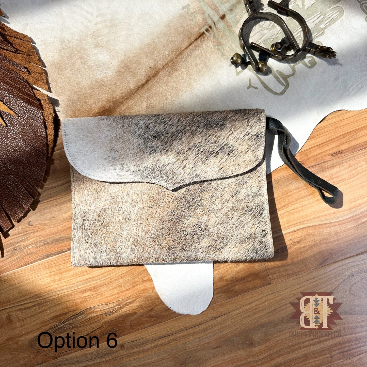 Cowhide Wipe Caddy