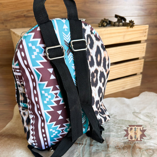 Mini Printed Backpack
