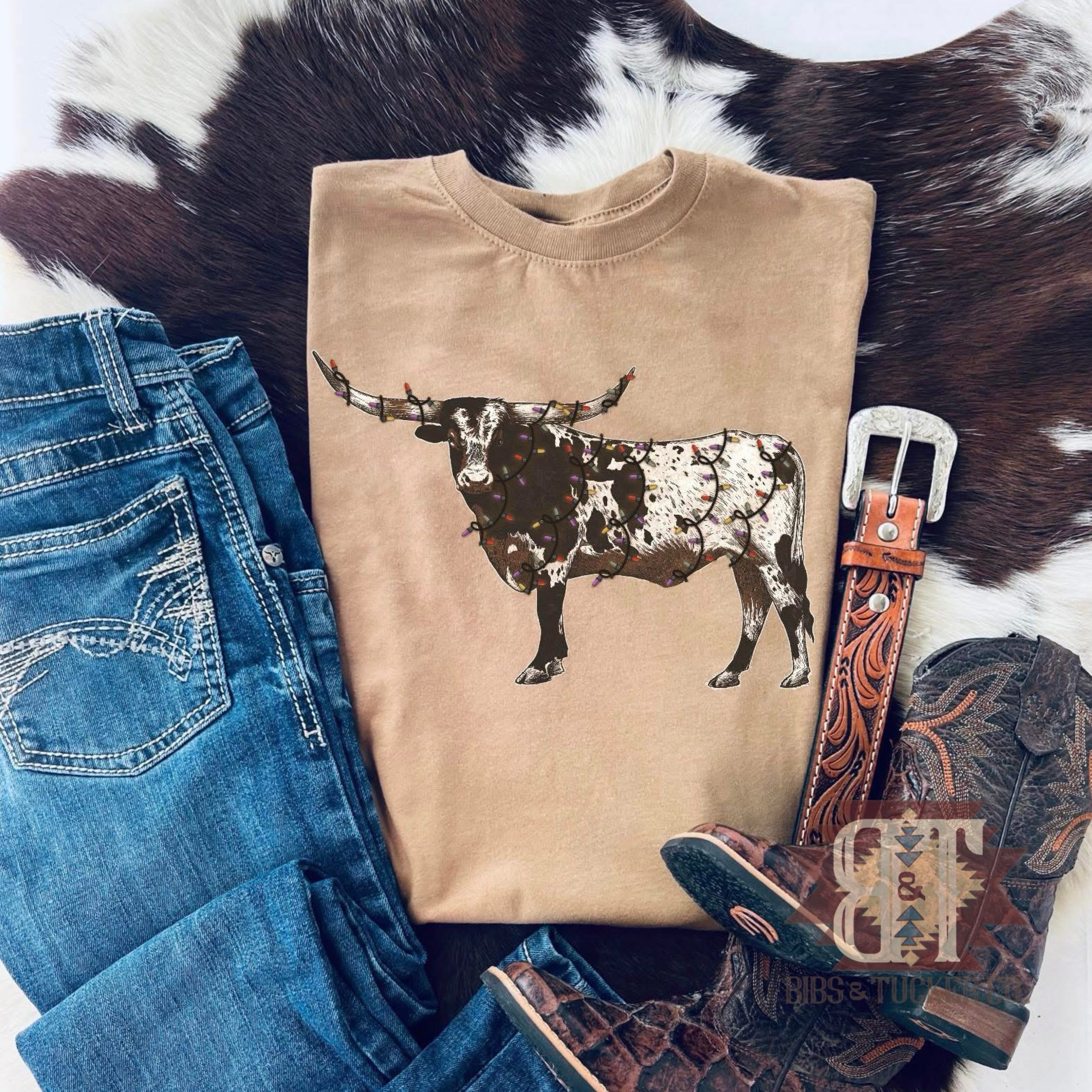 *Longhorn Christmas Lights