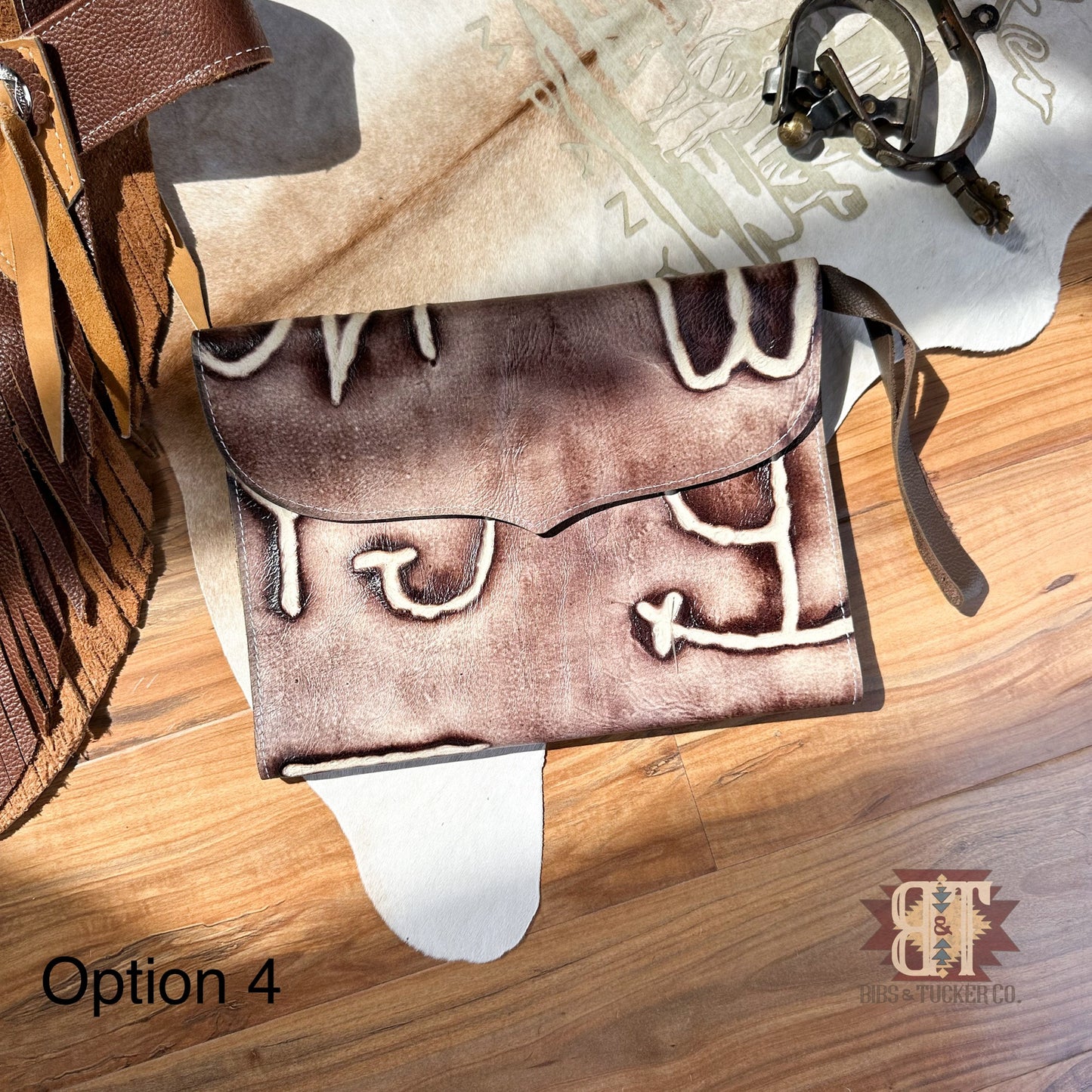 Cowhide Wipe Caddy
