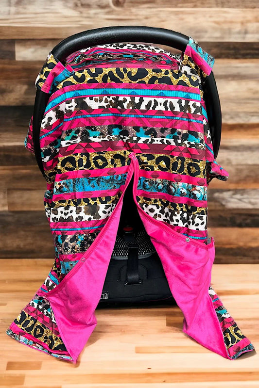 Bright and Bold Car Seat Cover