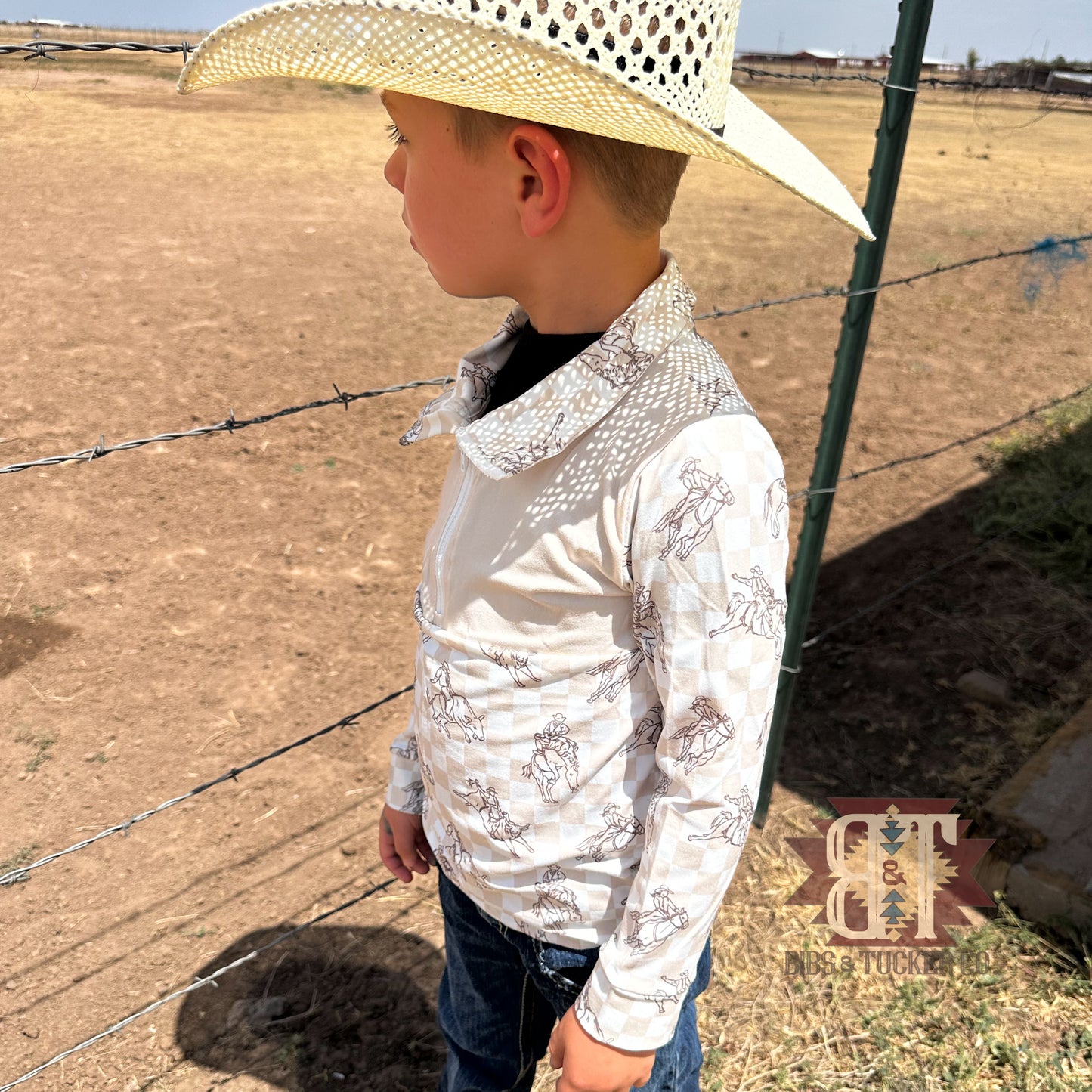 Rodeo Check Pullover