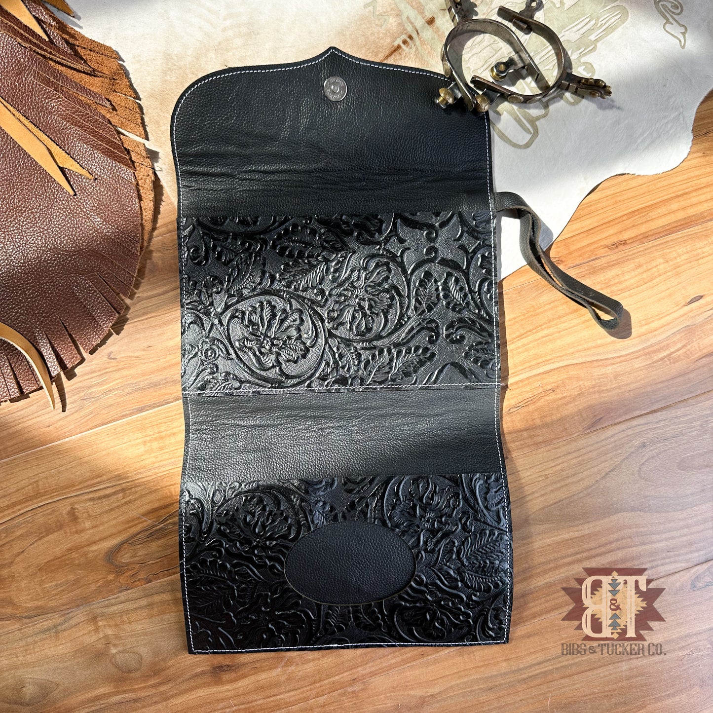 Cowhide Wipe Caddy