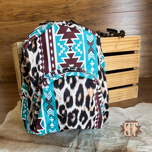 Mini Printed Backpack