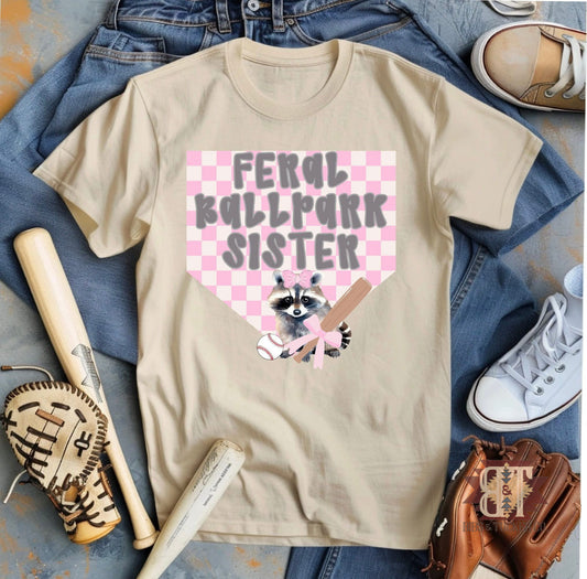 *Feral Ballpark Sister Tee