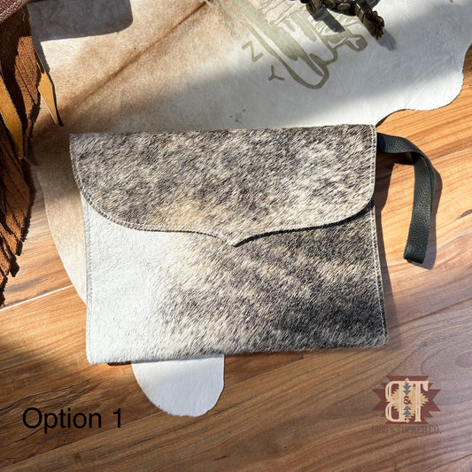 Cowhide Wipe Caddy