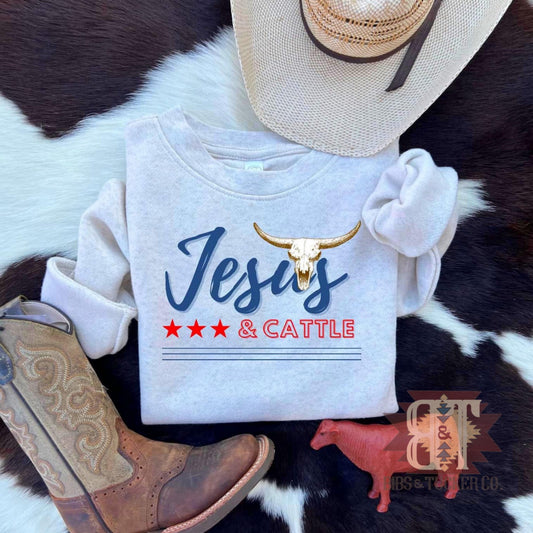 *Jesus & Cattle - Pullover