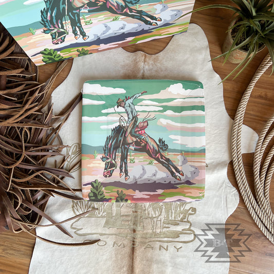 The Cowboy Dinner Plates