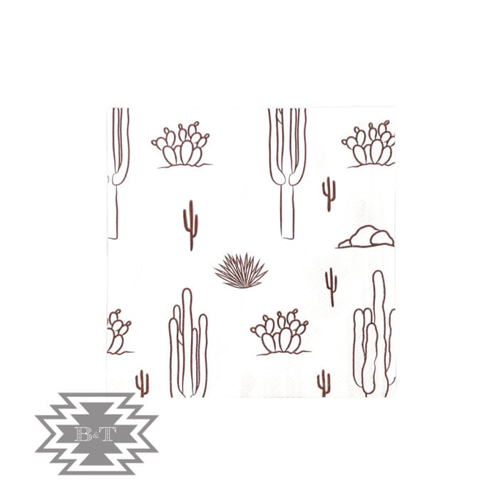 Cactus Napkins (Set Of 20)