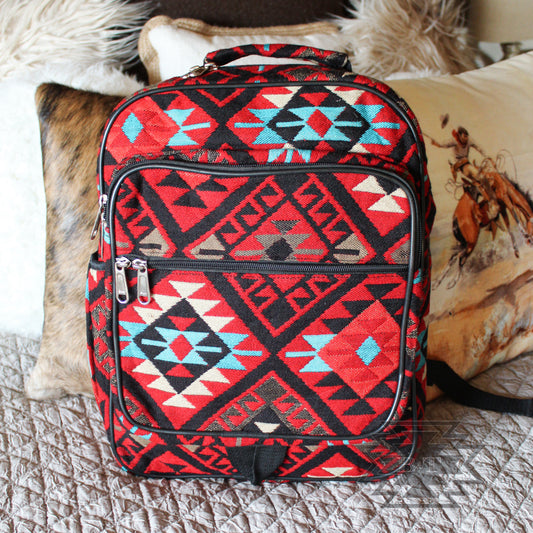 Southwest Backpack - Red
