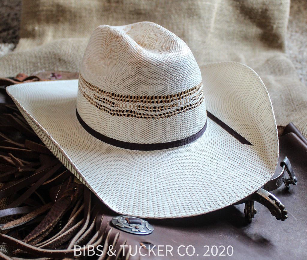 Classic Cowboy Straw Hat - BIBS & TUCKER CO. LLC