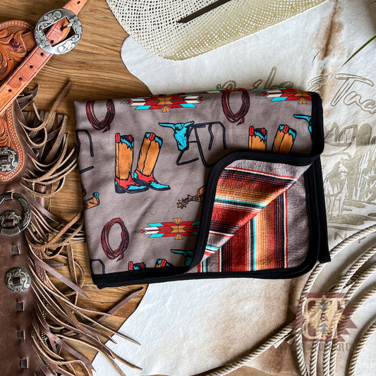 Cowboy Cozy Blanket