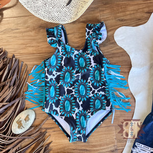 Turquoise Dreamin' Swim Suit