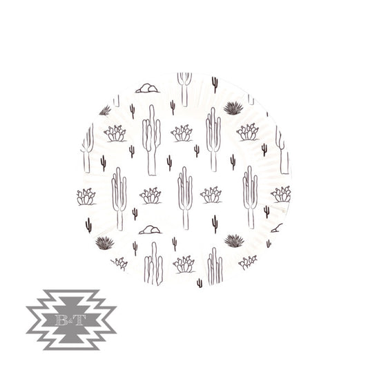 Cactus Dessert Plates (Set Of 8)