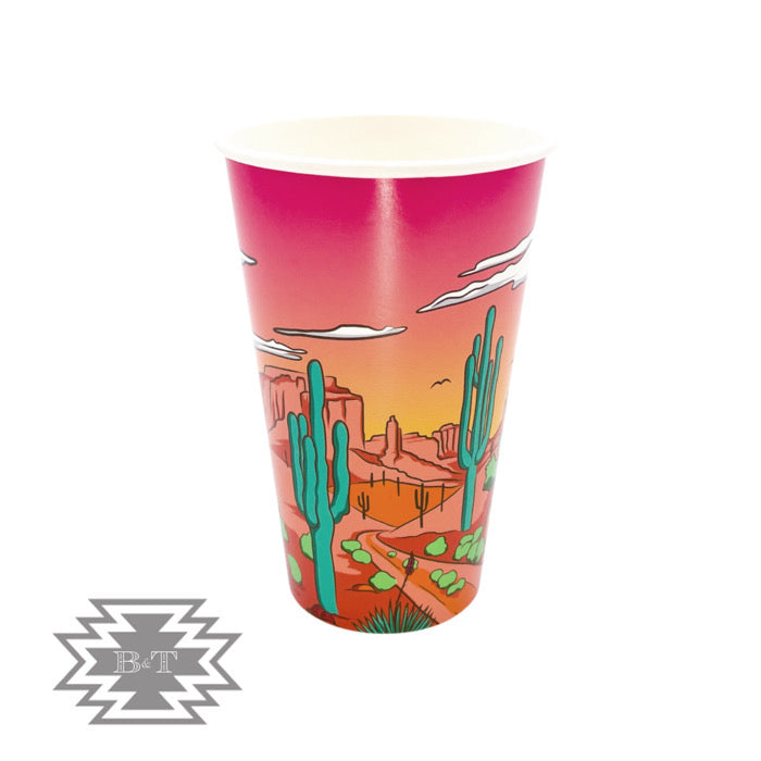 Painted Desert Cups (Set Of 8)