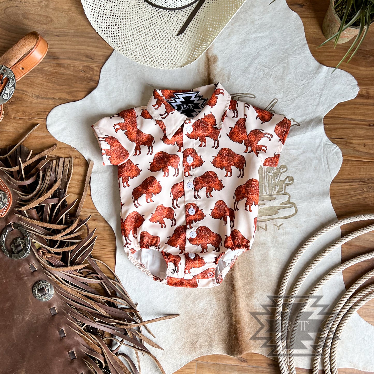 Boise Bison Button Down