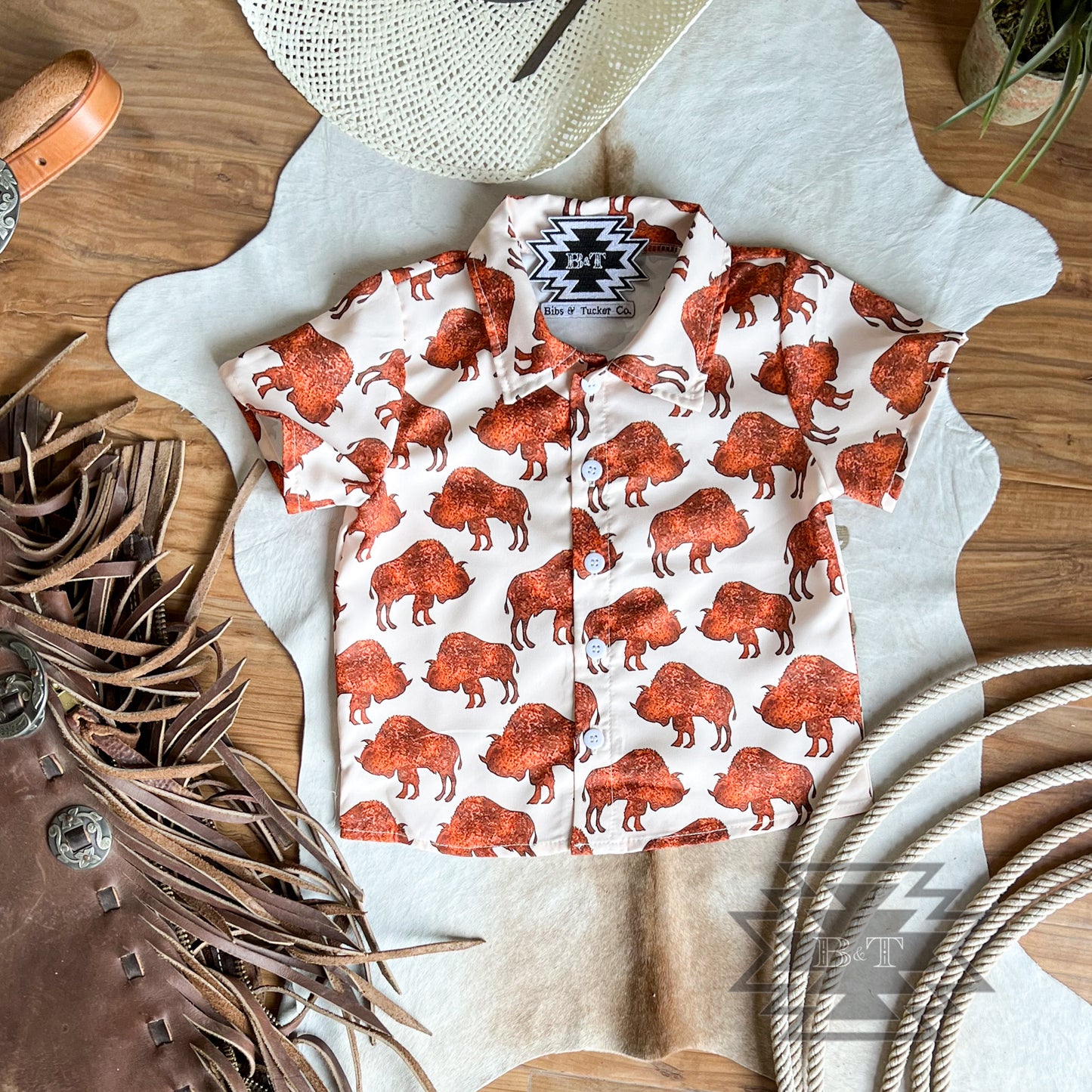 Boise Bison Button Down