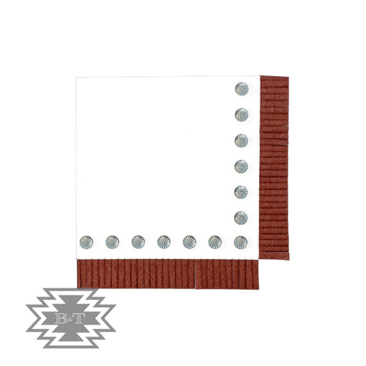 Fringe Concho Napkins (Set Of 20)