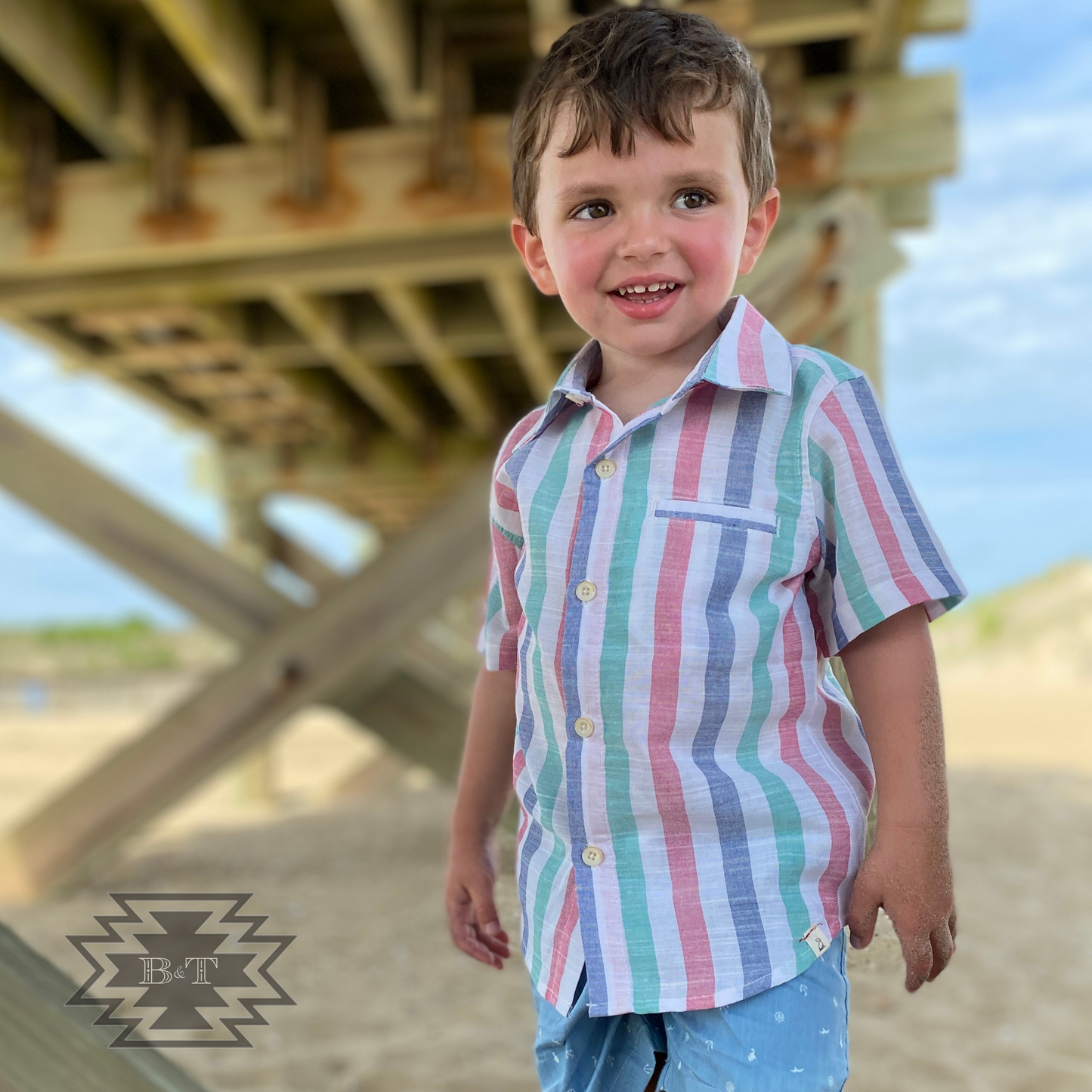 The Pier Button Down