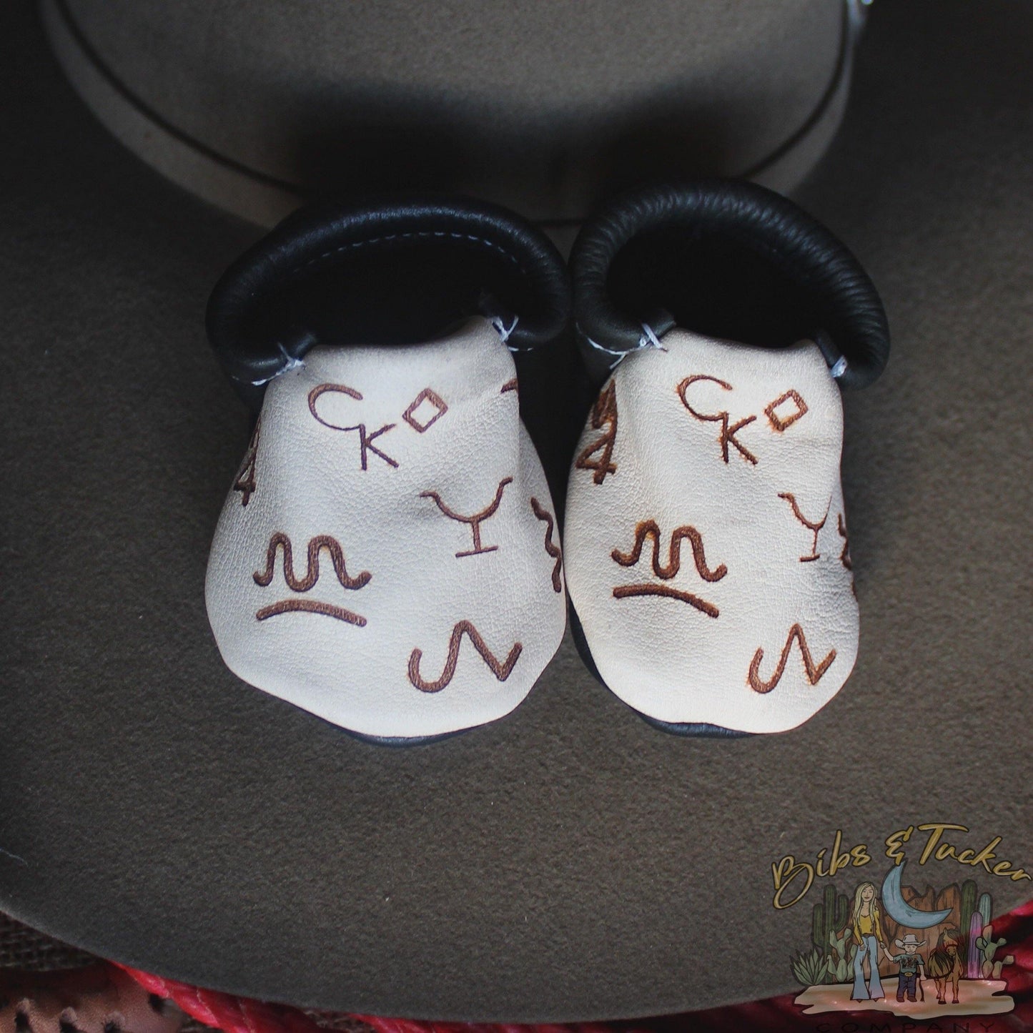Branded Baby Mocs - BIBS & TUCKER CO. LLC