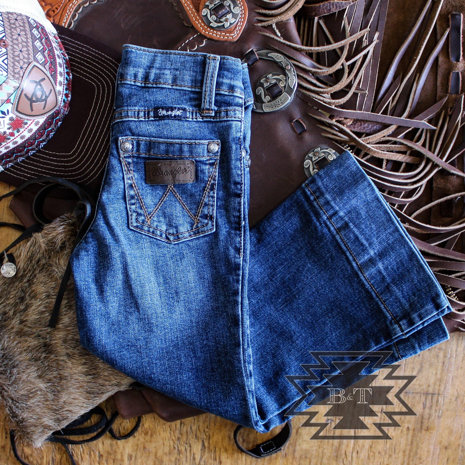 Girls WRANGLER Trouser - BIBS & TUCKER CO. LLC
