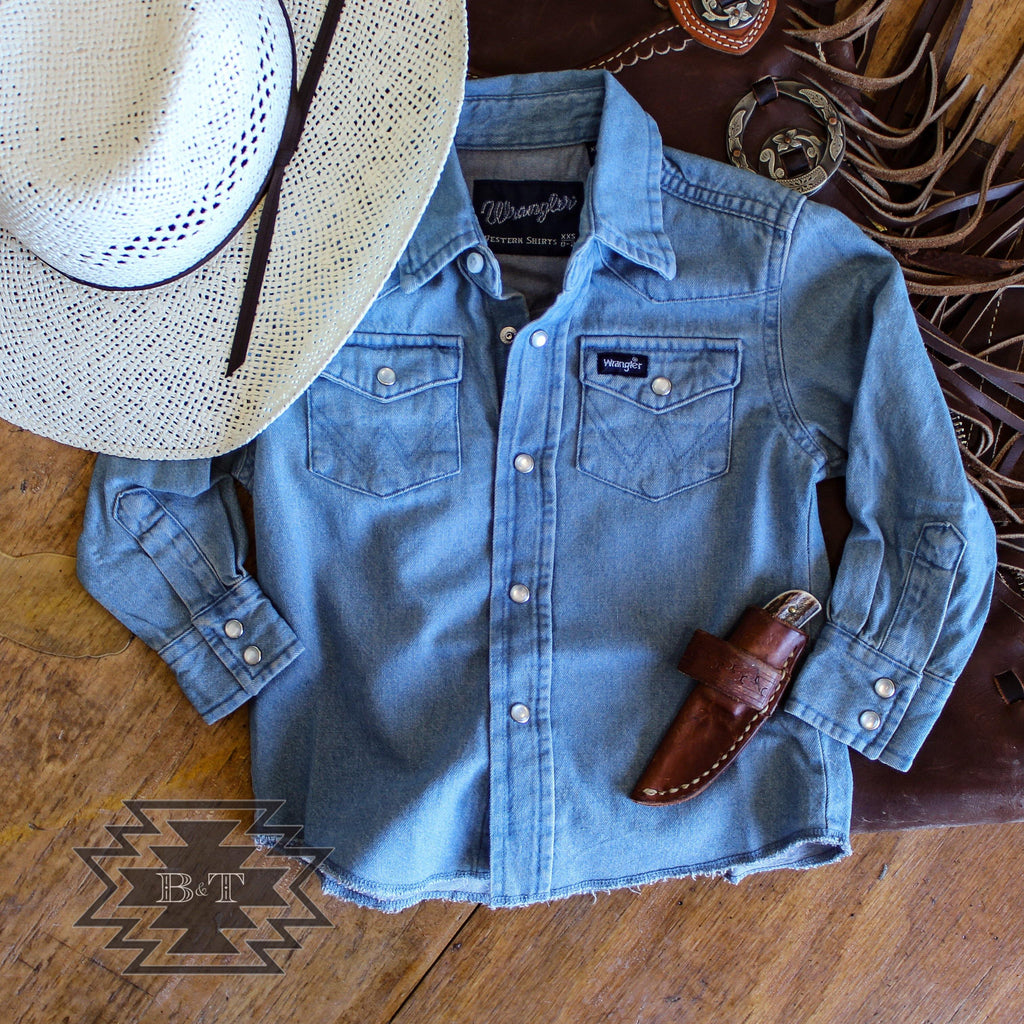 The DayHand WRANGLER Button Down - BIBS & TUCKER CO. LLC