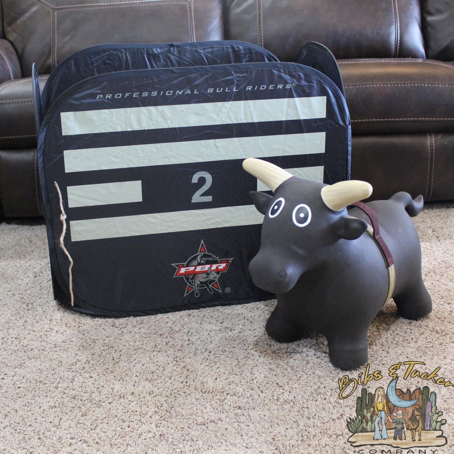 Bouncy Bucker - Chute & Bull - BIBS & TUCKER CO. LLC
